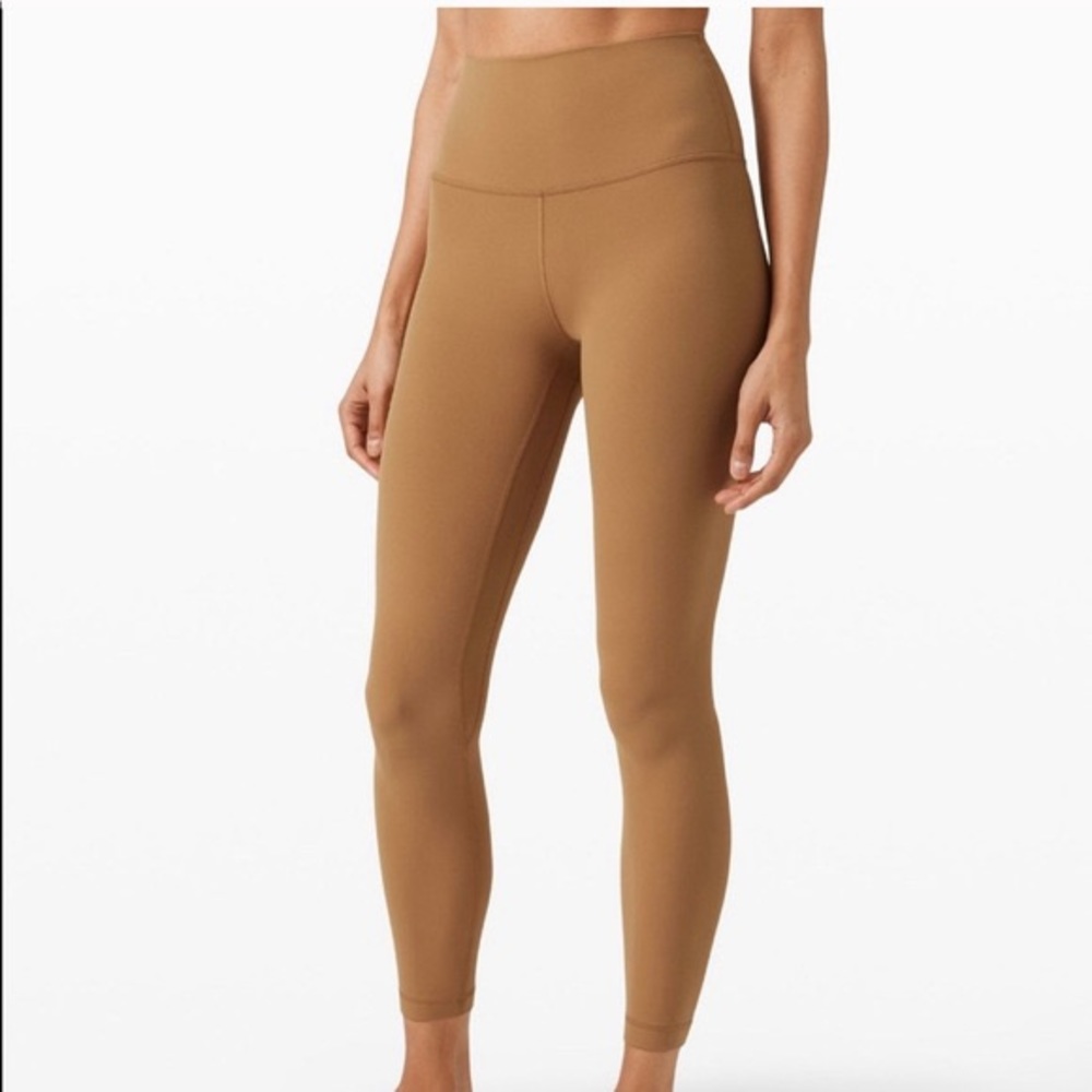 Lululemon | Align | High-Rise Crop | Saddle Brown | Size 2 | 23”